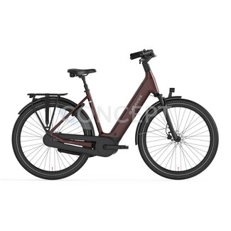 Batavus  Finez PT Flex accu Elektrische Fiets 8 Burgundy Red matt