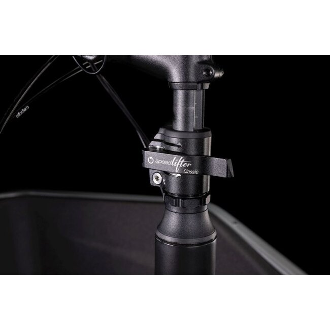 Cube  Cargo Hybrid Bosch Elektrische Bakfiets Flashgrijs