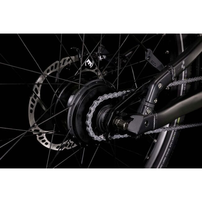 Cube  Cargo Hybrid Bosch Elektrische Bakfiets Flashgrijs