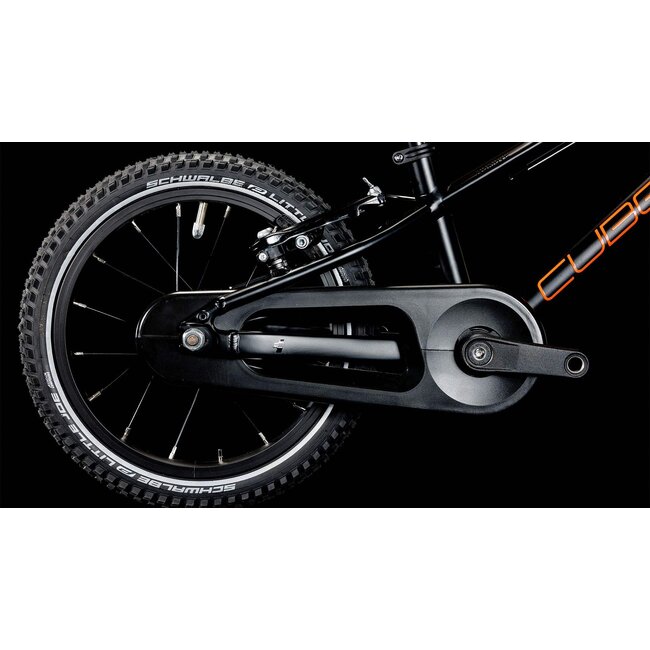 Cube  Numove 140 Jongensfiets 14 inch zwart/oranje