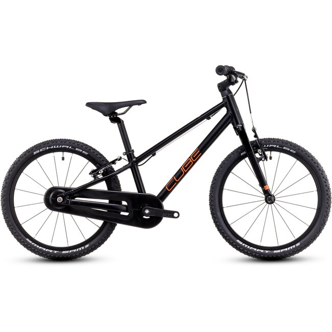 Cube  Numove 180 Jongensfiets 18 inch zwart/oranje