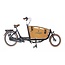 Vogue  Carry 2 Elektrische Bakfiets Bruin Zwart 8V