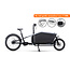Cube  Cargo Hybrid Elektrische Bakfiets Flashgrijs