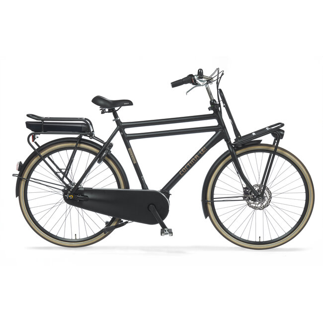Cortina  E-U4 elektrische fiets 7DB Zwart Mat AL MM