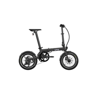 UTO OG16 Elektrische Vouwfiets v0 zwart 16 inch