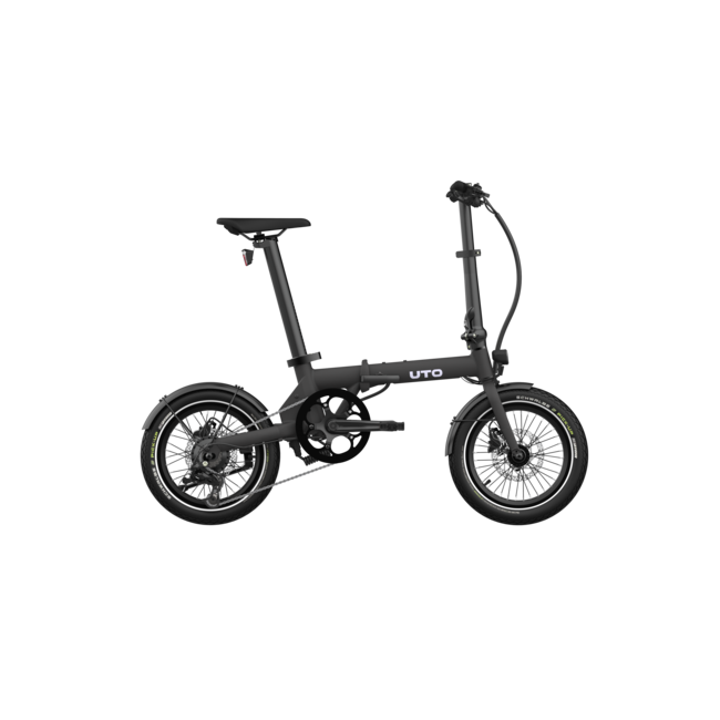 elektrische vouwfiets OG16 v0 zwart 16 inch