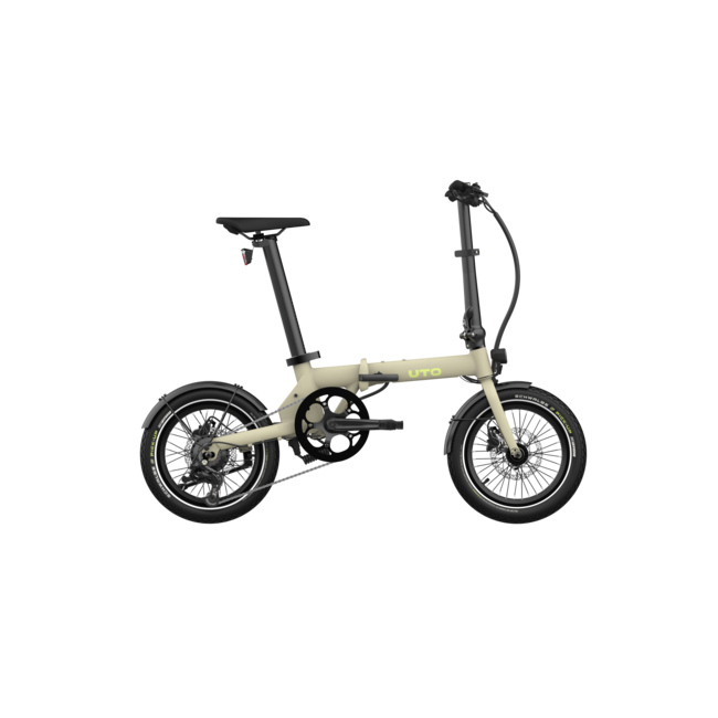 elektrische vouwfiets OG16 v0 zand 16 inch