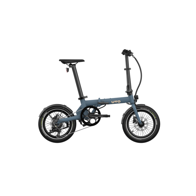 elektrische vouwfiets OG16 v0 blauw 16 inch