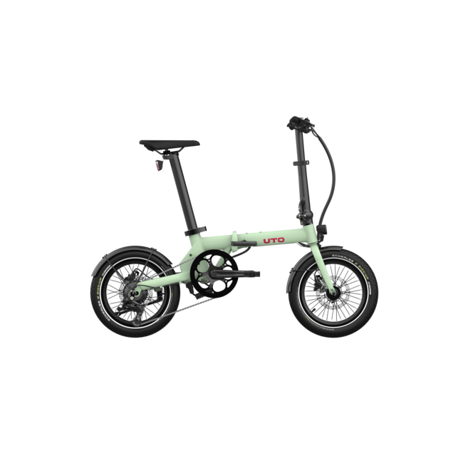 UTO elektrische vouwfiets OG16 v0 groen 16 inch