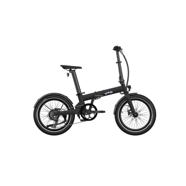 OG20 Elektrische Vouwfiets v0 zwart 20 inch