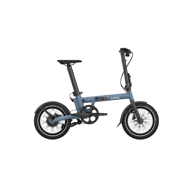 UTO PRO16 Elektrische Vouwfiets v0 blauw 16 inch