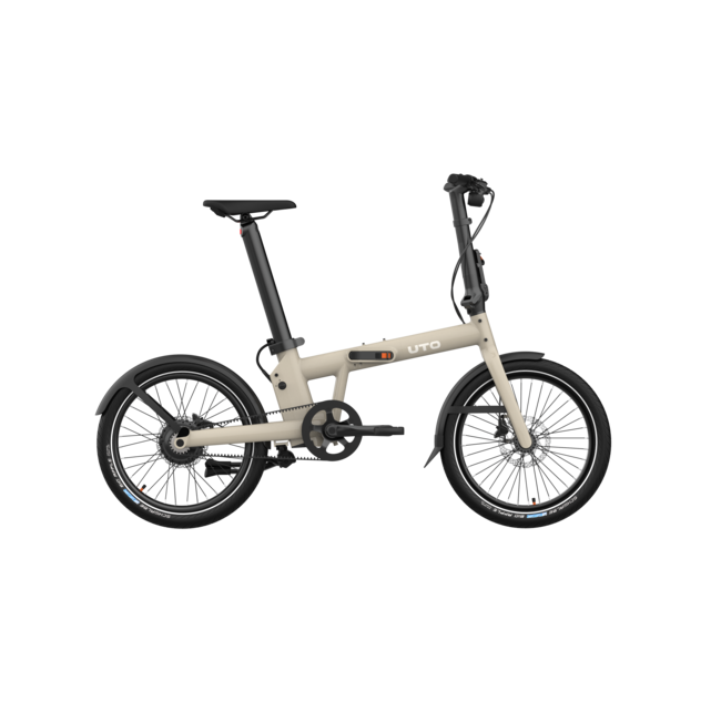 UTO PRO20 Elektrische Vouwfiets v3 taupe 20 inch