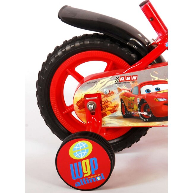 Disney Cars Jongensfiets 10 inch rood
