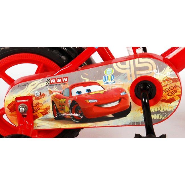 Disney Cars Jongensfiets 10 inch rood