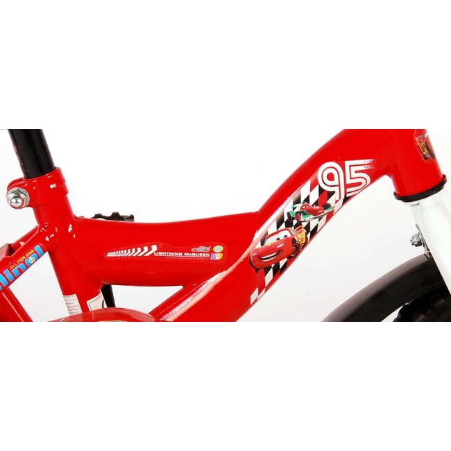 Disney Cars Jongensfiets 10 inch rood