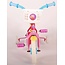 Meisjesfiets 10 inch roze blauw