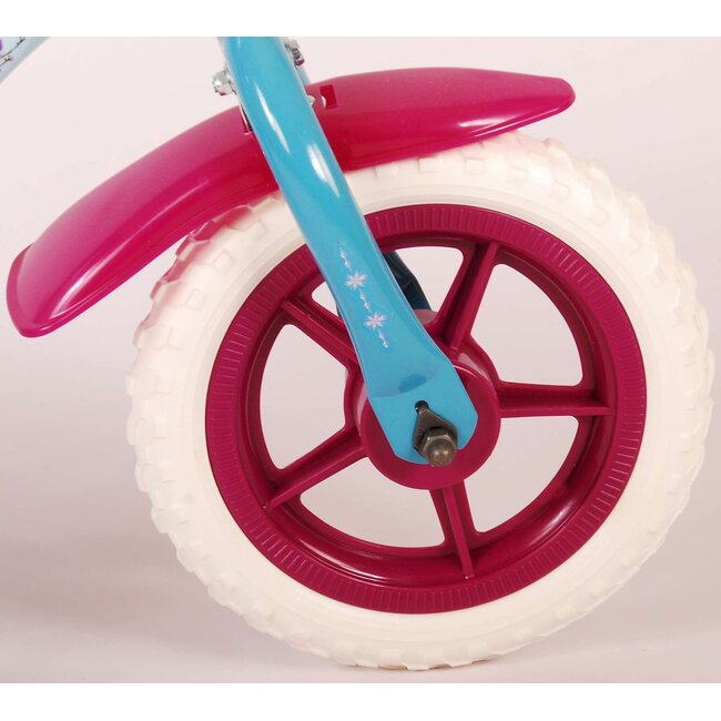 Disney Frozen 2 Meisjesfiets 10 inch blauw paars