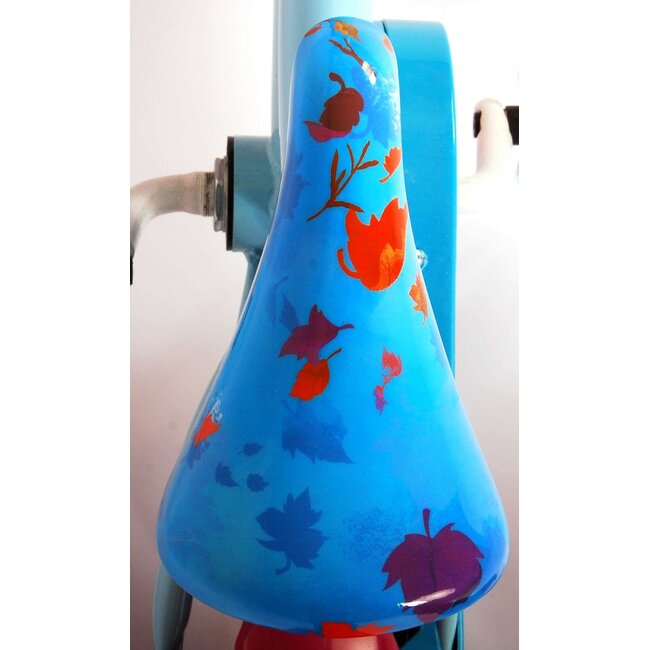 2 Meisjesfiets 10 inch blauw paars