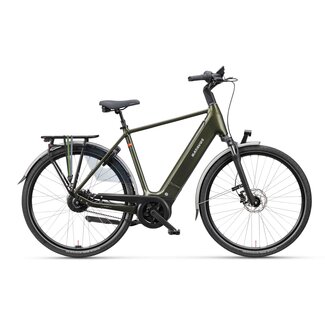 Batavus  Finez E-go Power Exclusive Plus Elektrische Herenfiets Bes3 Groen glans