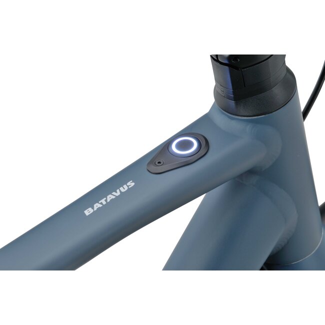 Batavus  Liner E-go Sport Elektrische Herenfiets incl. 250Wh Blauwgrijs 46