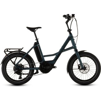 Cube  Compact Hybrid elektrische fiets uni 20 inch royalgreen/black 545 Wh