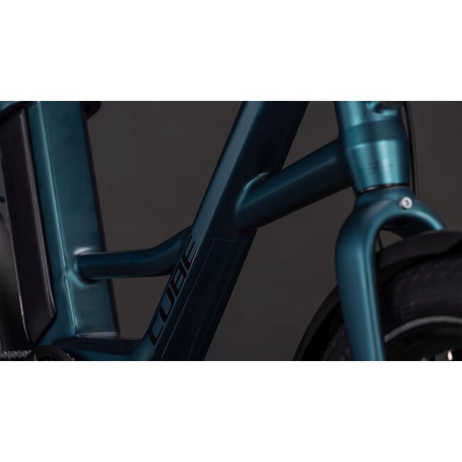 Cube  COMPACT HYBRID 545 ROYALGREEN/BLACK