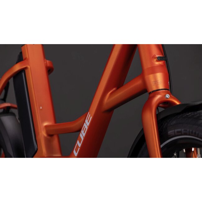 Cube  COMPACT HYBRID 545 RUSTORANGE/REFLEX