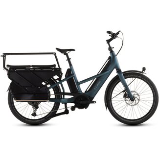 Cube  Longtail Hybrid Family elektrische fiets uni 26 inch royalgreen/black 800 Wh