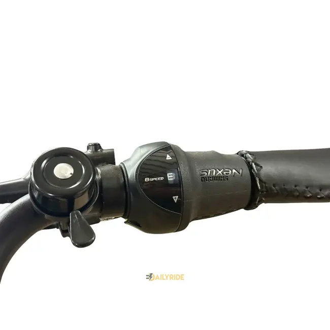 Vogue  Mestengo Elektrische Damesfiets 8V Zwart/Grijs/Blauw