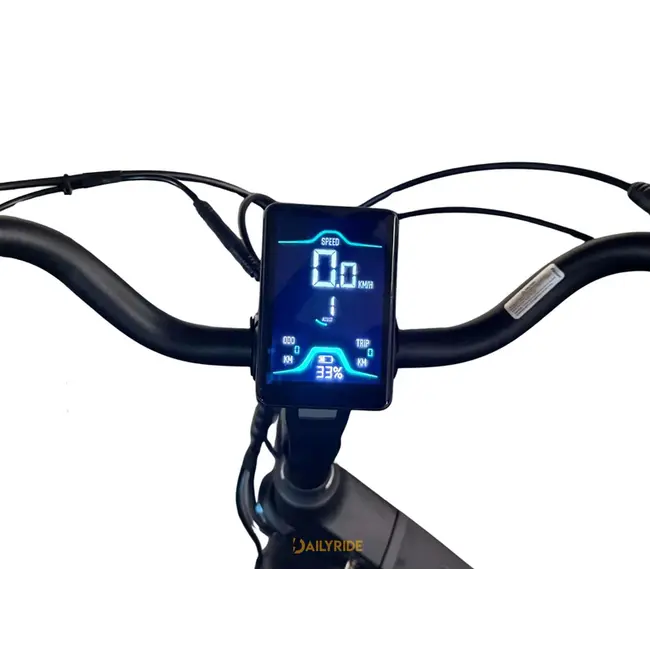 Vogue  Mestengo Elektrische Damesfiets 8V Zwart/Grijs/Blauw