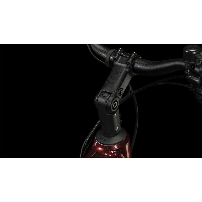 Cube  Touring Hybrid Exc 625 Red/white dames Rood 12V