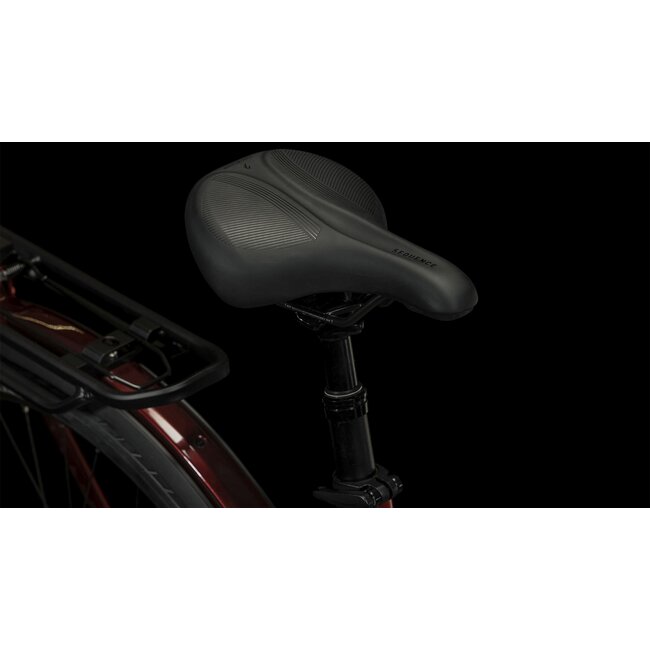 Cube  Touring Hybrid Exc 625 Red/white dames Rood 12V