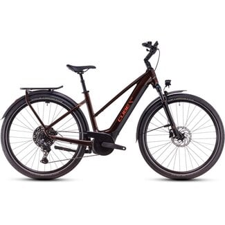 Cube  Touring Hybrid Pro 625 Elektrische fiets Bruin 11V