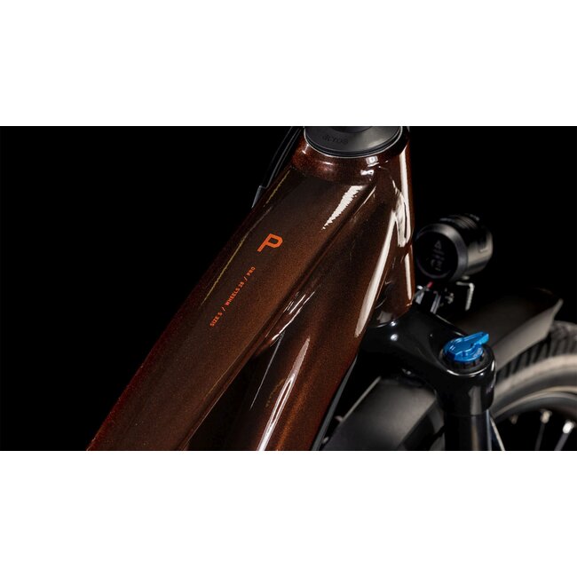 Cube  Touring Hybrid Pro 625 Elektrische fiets Bruin 11V