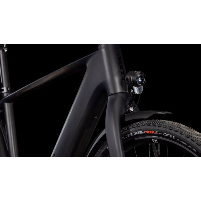 Cube  Kathmandu Hybrid C:62 SLX 400X – Elektrische Herenfiets 12V Grijs