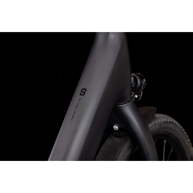 Cube  Kathmandu Hybrid C:62 SLX 400 – Elektrische Damesfiets 12V Grijs