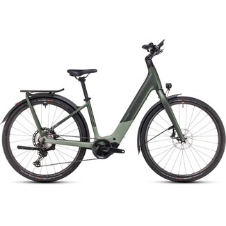 Cube  Kathmandu Hybrid C:62 SLT 400X – Elektrische Fiets 12V Groen