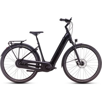 Cube  Supreme Hybrid Comfort SLX 625 – Elektrische Fiets Black/Metal