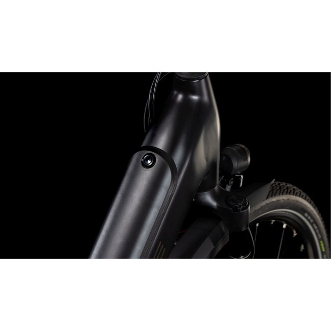 Cube  Supreme Hybrid Comfort SLX 625 – Elektrische Fiets Black/Metal