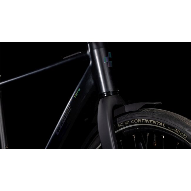 Cube  Editor Hybrid Pro Fe 400x heren Zwart 10V