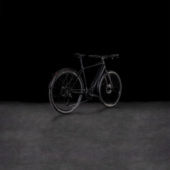 Cube  Editor Hybrid Pro Fe 400x heren Zwart 10V