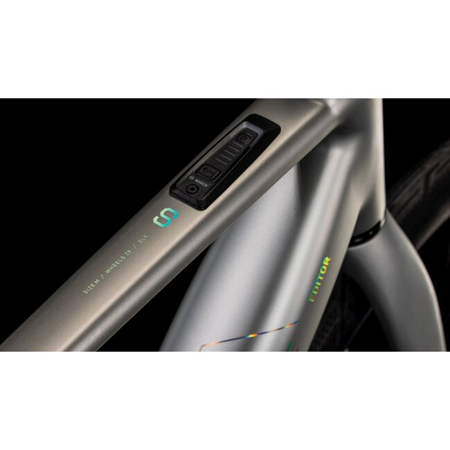 Cube  Editor Hybrid SLX 400x heren Grijs 8V