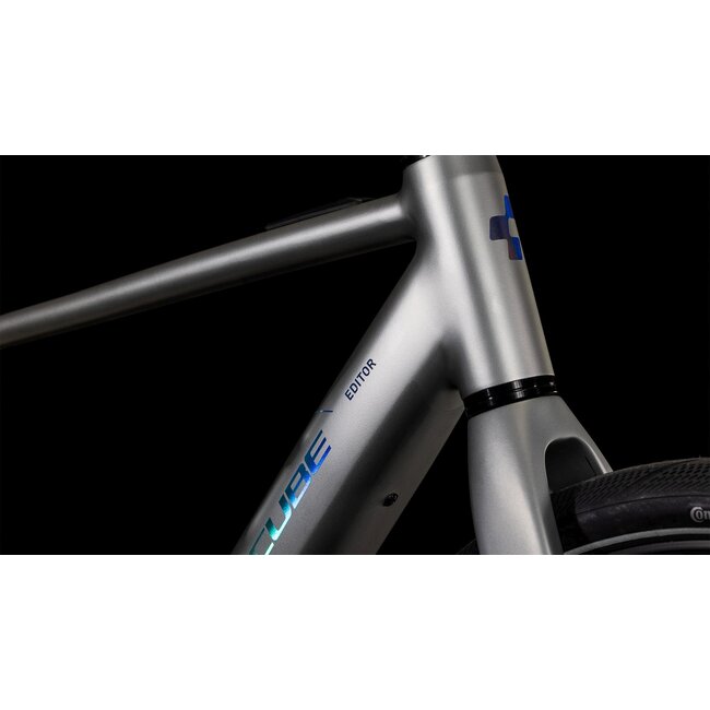 Cube  Editor Hybrid SLX 400x heren Grijs 8V