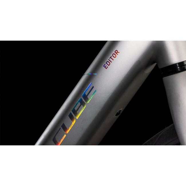 Cube  Editor Hybrid SLX 400x heren Grijs 8V