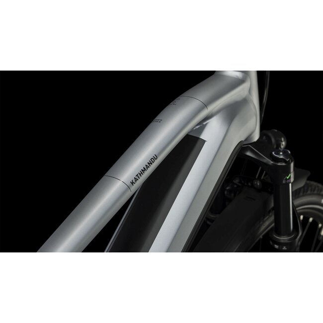 Cube  Kathmandu Hybrid SLX 750 Polarsilver/black dames Zilver 12V