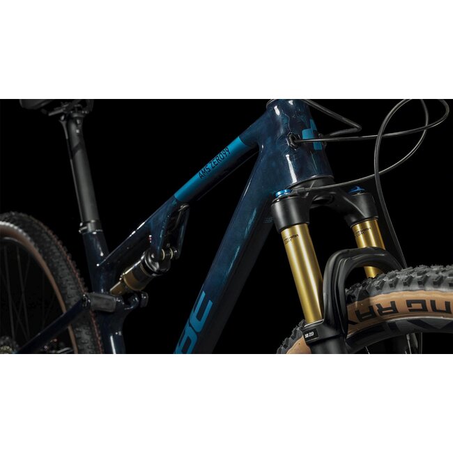 Cube  Ams Zero99 C68x SLT Liquidblue/blue MTB 29 inch Blauw 12V