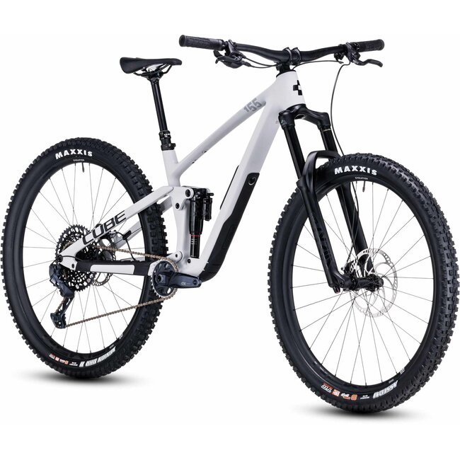 Cube  Stereo One55 C62 Race Lightgrey/grey MTB 29 inch Grijs 12V