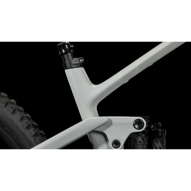 Cube  Stereo One55 C62 Race Lightgrey/grey MTB 29 inch Grijs 12V