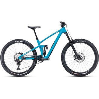 Cube  Stereo One55 C62 SLX Bondiblue/grey MTB 29 inch Blauw 12V