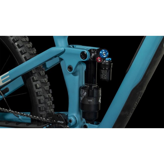 Cube  Stereo One55 C62 SLX Bondiblue/grey MTB 29 inch Blauw 12V
